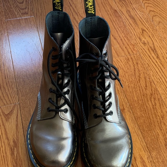 Dr. Martens Shoes - Dr. Martens Combat Boots smooth leather